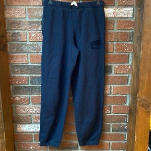 Roots boys pants navy blue new washed size 12